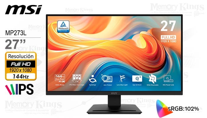 PRO MP 278L E14 MSI MONITOR
